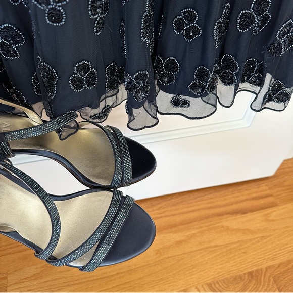 Naturalizer Vanessa2 Strappy Heeled Sandals Rhinestone Embellished - Picture 14 of 15